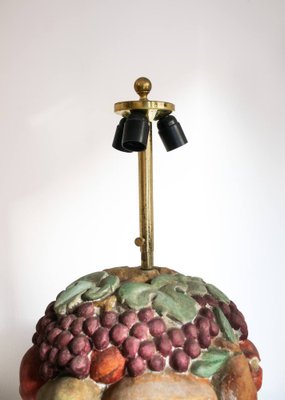 Italian Table Lamp in Porcelain, 1970s-TKI-1764612