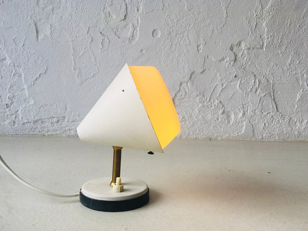 Italian Table Lamp with Opaline Diffuser, 1950s