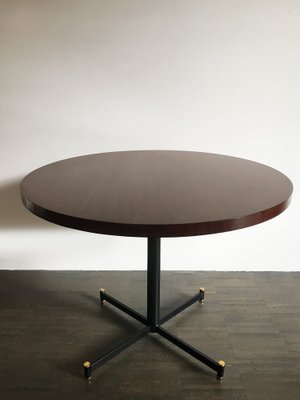 Italian Table with Wooden Top, 1950s-CC-1454858