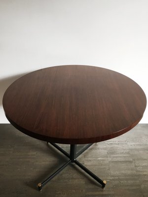 Italian Table with Wooden Top, 1950s-CC-1454858