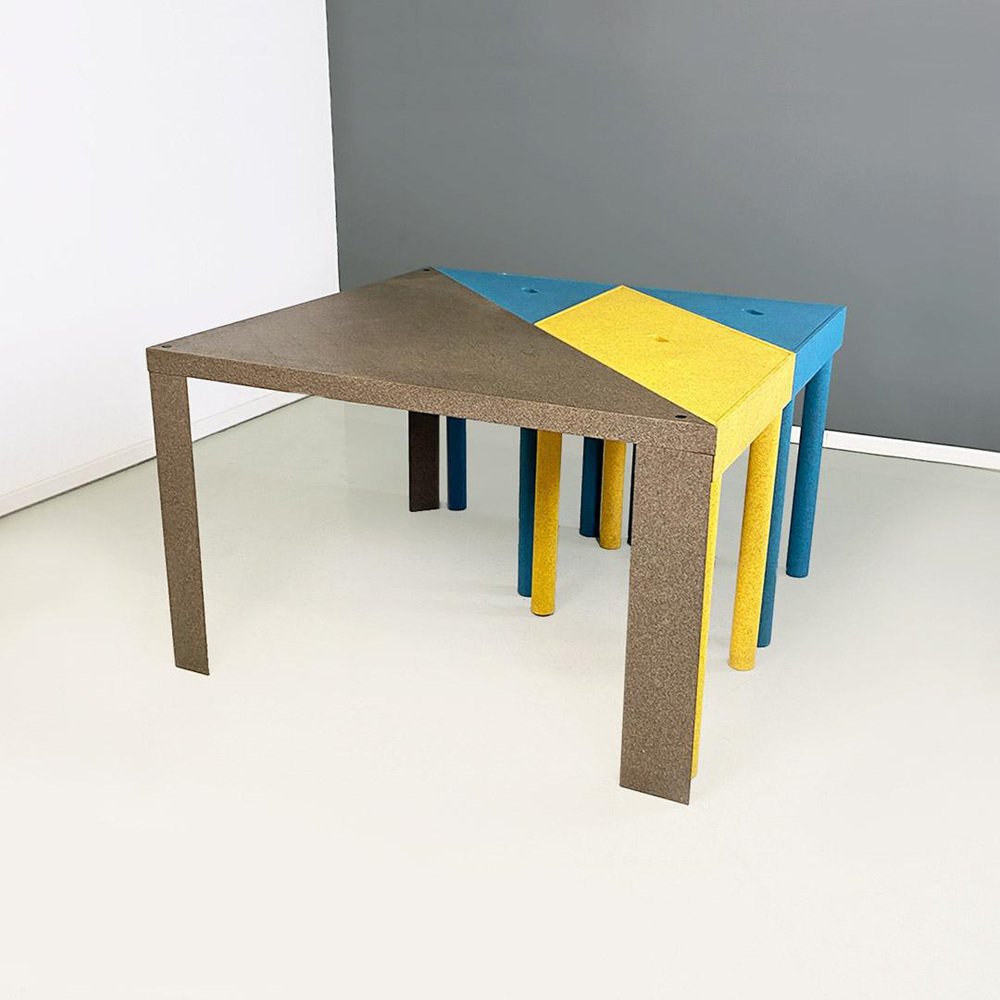 Italian Tangram Modular Table attributed to Massimo Morozzi for Cassina, 1990s