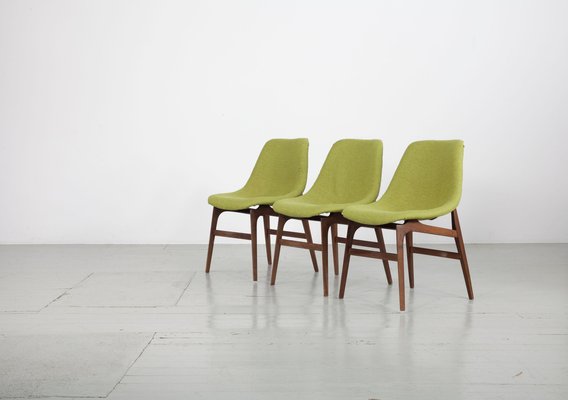 Italian Teak Chairs by Busnelli Meda, 1960s, Set of 4-AA-1298718