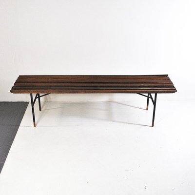 Italian Teak Coffee Table, 1960s-JQO-767815