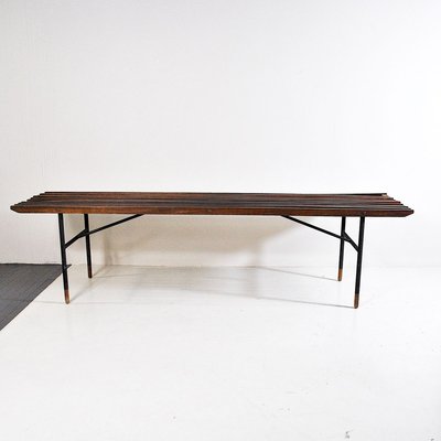 Italian Teak Coffee Table, 1960s-JQO-767815