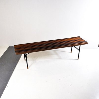 Italian Teak Coffee Table, 1960s-JQO-767815