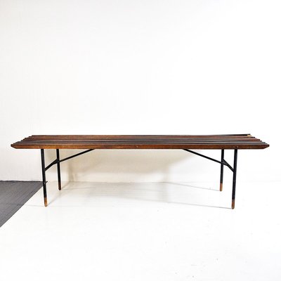 Italian Teak Coffee Table, 1960s-JQO-767815