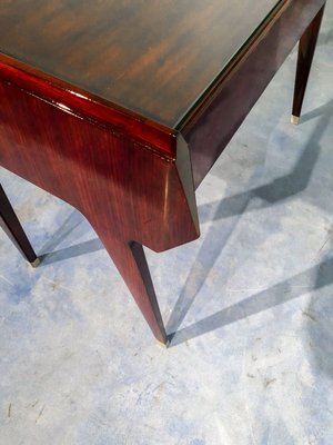 Italian Teak Small Desk by Vittorio Dassi, 1950s-MTX-887721