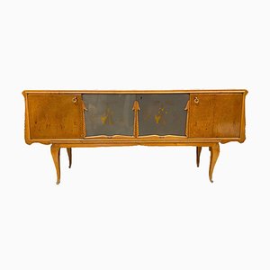 Italian Thuya Burl Sideboard, 1950s-PYA-880994