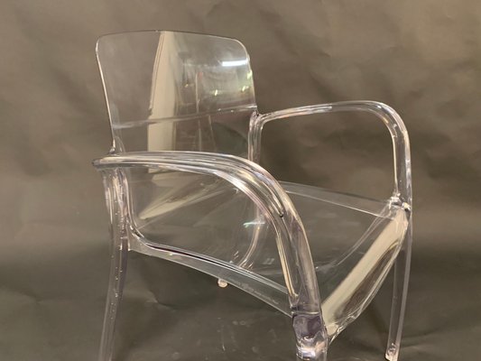 Italian Tiffany Armchair in Acrylic Glass by Marcello Ziliani for Casprini-JDR-1126229