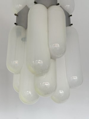 Italian Torpedo Chandelier in Metal and Murano Glass by Carlo Nason for Mazzega, 1970s-FUE-1811332