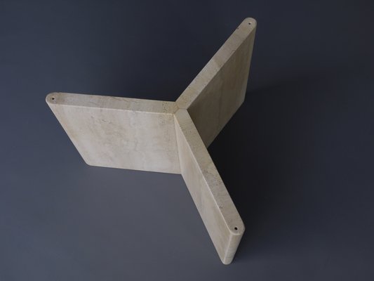 Italian Travertine Marble Coffee Table. 1970s-MB-1133047