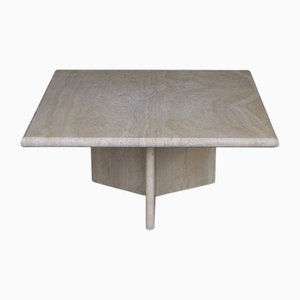 Italian Travertine Marble Coffee Table. 1970s-MB-1133047