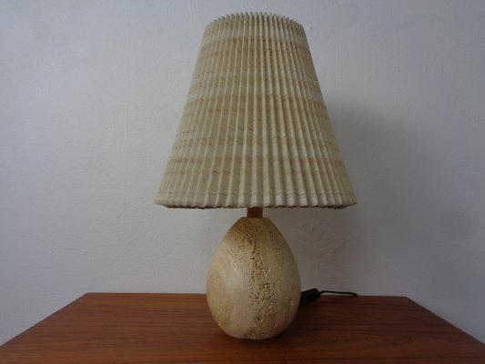 Italian Travertine Table Lamp, 1970s-RDW-1778008