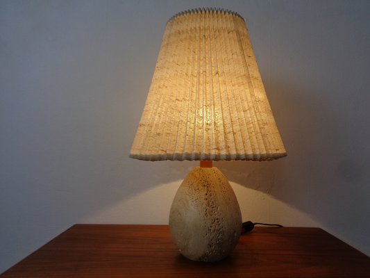 Italian Travertine Table Lamp, 1970s-RDW-1778008