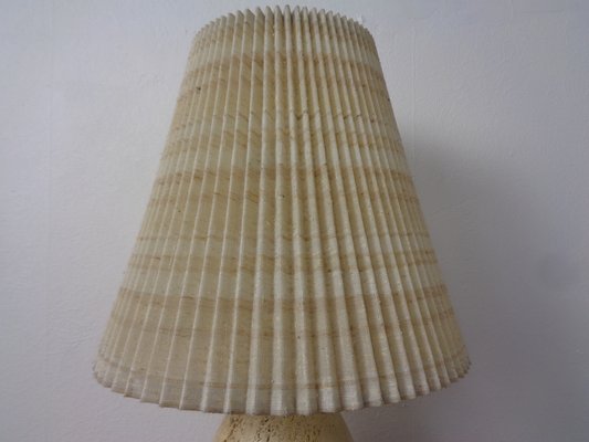 Italian Travertine Table Lamp, 1970s-RDW-1778008