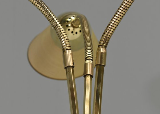 Italian Triennale Floor Lamp in Brass from Arredoluce, 1950-TE-1388024