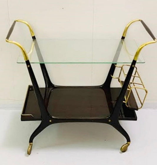 Italian Trolley in Style of Cesare Lacca, 1950s