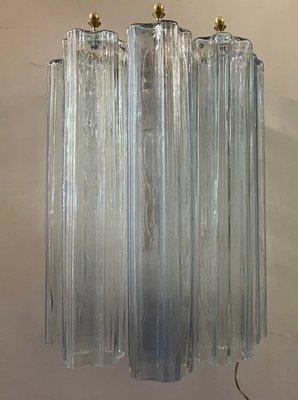 Italian Tube Wall Lights in Murano Glass, Set of 2-JJC-1186269