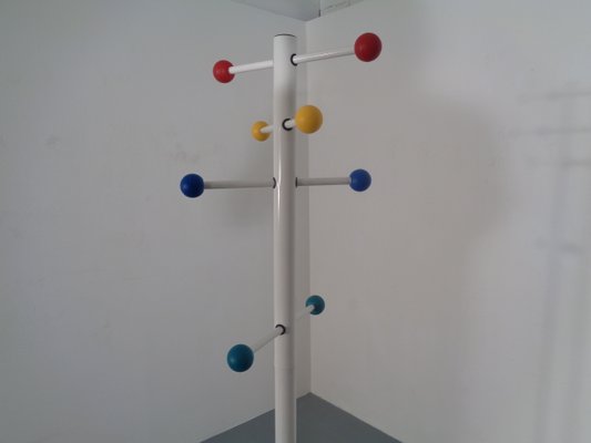 Italian Tubular Coat Rack, 1970s-RDW-709596