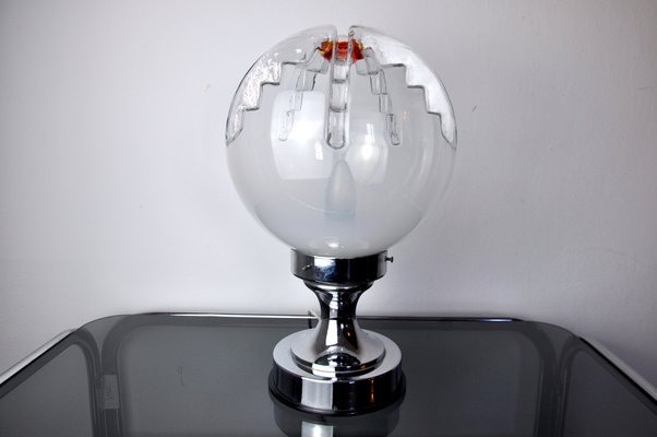 Italian Two-Tone Lamp in Murano from Mazzega, 1970-EJE-1327983