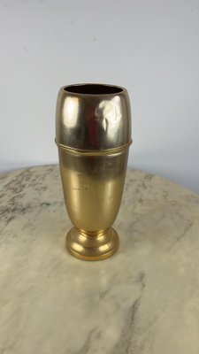 Italian Umbrella Stand in Brass, 1950s-YST-1780341