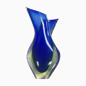 Italian Vase in Murano Glass by Flavio Poli for Seguso Sommerso, 1950s-HQI-1292506