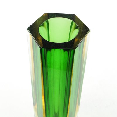 Italian Vase in Murano Glass from Mandruzzato, 1950s-BKO-1802215