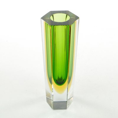 Italian Vase in Murano Glass from Mandruzzato, 1950s-BKO-1802214