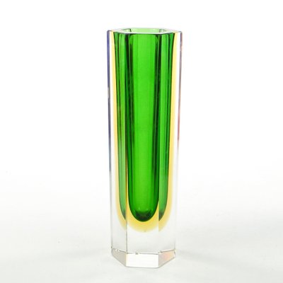 Italian Vase in Murano Glass from Mandruzzato, 1950s-BKO-1802215