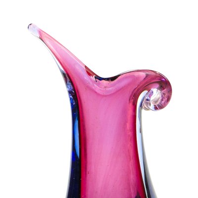 Italian Vase in Murano Glass from Mandruzzato, 1950s-BKO-1800616