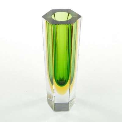 Italian Vase in Murano Glass from Mandruzzato, 1950s-BKO-1802214