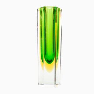 Italian Vase in Murano Glass from Mandruzzato, 1950s-BKO-1802214