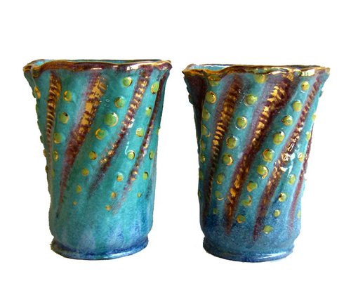 Italian Vases from CAA, 1950s, Set of 2-GKB-841277