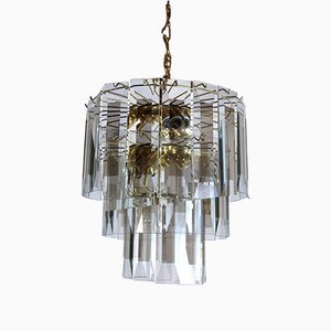 Italian Veca Chandelier with 3 Levels, 1970s-EJE-1174599