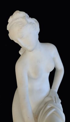 Italian Venus Alabaster Sculpture, 19th Century-WIM-835110