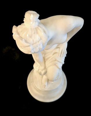 Italian Venus Alabaster Sculpture, 19th Century-WIM-835110