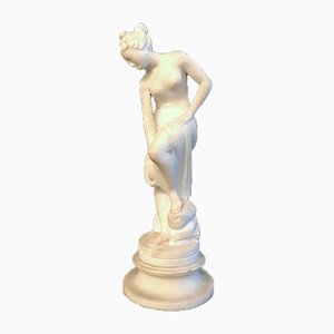 Italian Venus Alabaster Sculpture, 19th Century-WIM-835110