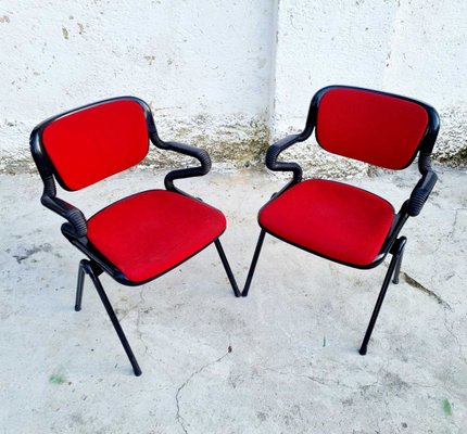 Italian Vertebra System Chairs by Emilio Ambasz and Giancarlo Piretti for OpenArk / Anonima Castelli, 1970s, Set of 2-PUG-899958