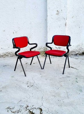 Italian Vertebra System Chairs by Emilio Ambasz and Giancarlo Piretti for OpenArk / Anonima Castelli, 1970s, Set of 2-PUG-899958