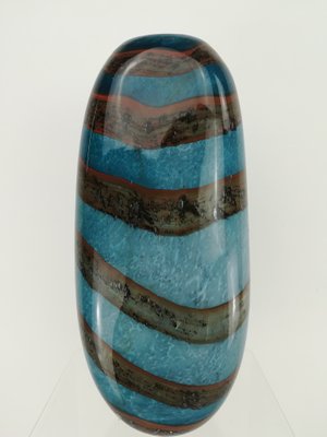 Italian Vintage Vase from Murano Glass, 1970s-KDB-1305340