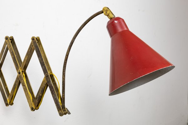 Italian Wall Lamps, 1950s, Set of 2-LMR-1367152