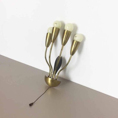 Italian Wall Light in Metal and Brass, 1960s-QZ-1052904