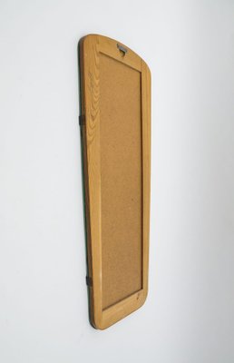 Italian Wall Mirror with Brass Elements, 1950s-KQB-1282839