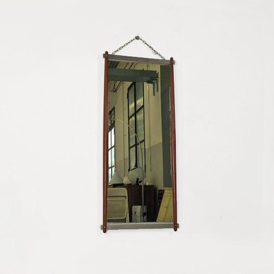 Italian Wall Mirrors with Wood and Steel Frame attributed to Stildomus, 1960s-GDD-1778307