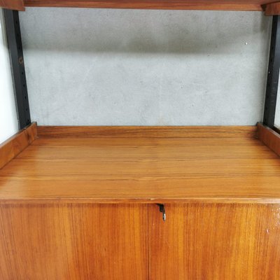 Italian Wall Unit in Teak, 1960s-PRS-1812484