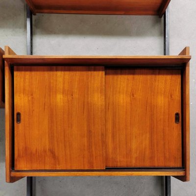 Italian Wall Unit in Teak, 1960s-PRS-1812484