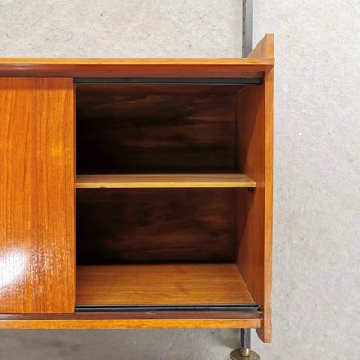 Italian Wall Unit in Teak, 1960s-PRS-1812484