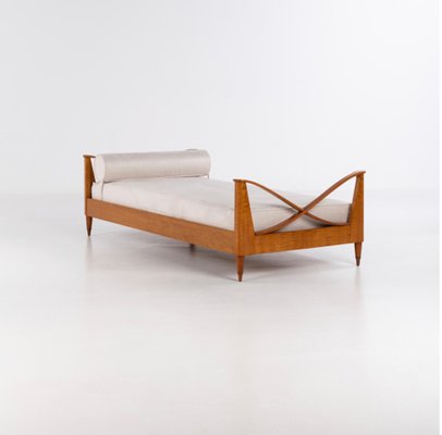 Italian Walnut Daybed by Paolo Buffa, 1940s-KKZ-1824954