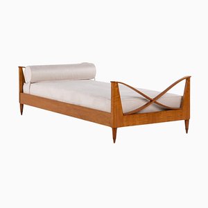 Italian Walnut Daybed by Paolo Buffa, 1940s-KKZ-1824954