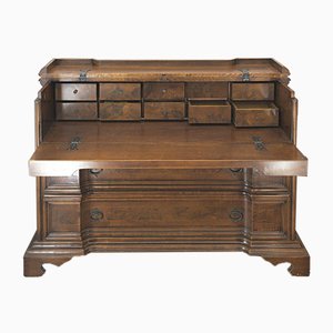 Italian Walnut Dresser with Drawer, 1980s-RAQ-897144